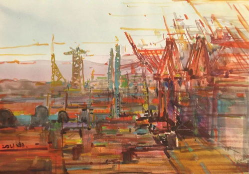 浙江省美术家北仑采风写生之旅