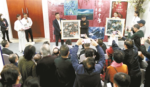 陈明从艺50年作品展 岁月留痕，文艺创作绽放光华